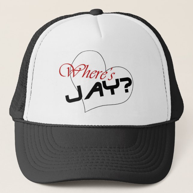 Gorra De Camionero ¿Dónde está Jay? (Anverso)
