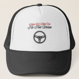 Gorra De Camionero Dónde Rótulo Para Los Estampillos De Combustible