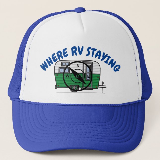 GORRA DE CAMIONERO DÓNDE RV MANTENER EL TAPÓN DEL CAMPEÓN DE CAMBIOS  (Anverso)