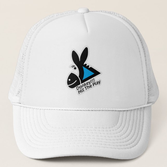 GORRA DE CAMIONERO DONKEY !!! HIT THE PLAY BY MASANSER PIXELAT (Anverso)