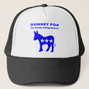 Gorra De Camionero Donkey Pox matando a Estados Unidos #USAPatriotGra