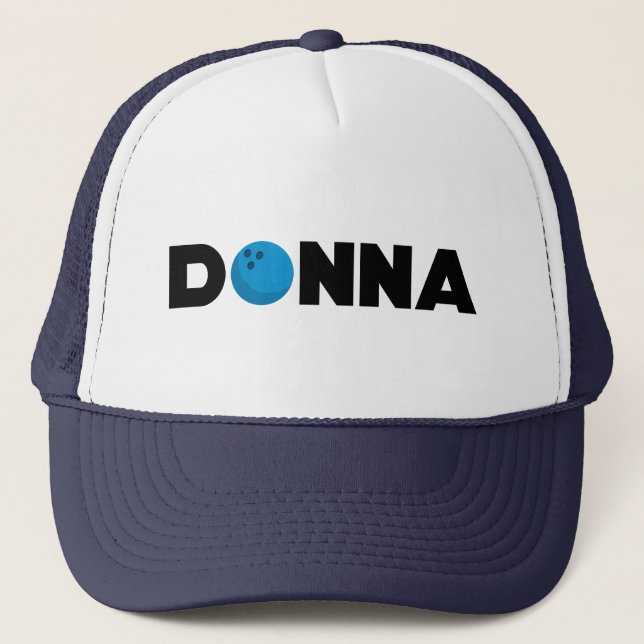 Gorra De Camionero Donna bowling (Anverso)