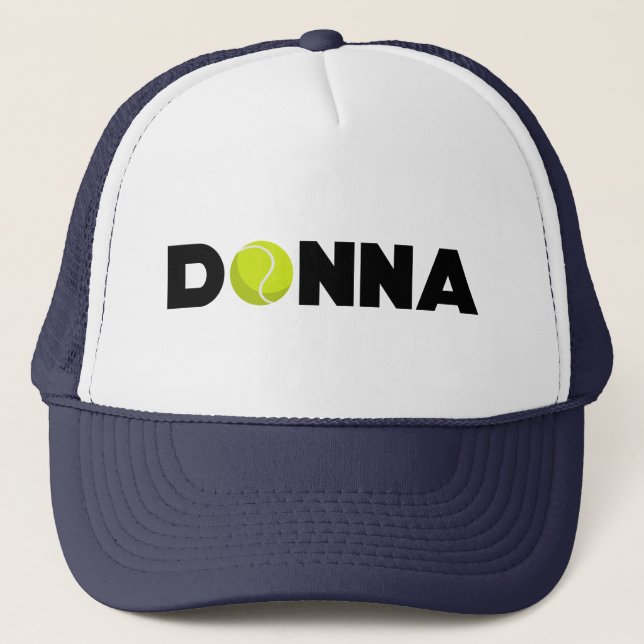 Gorra De Camionero Donna Tennis (Anverso)