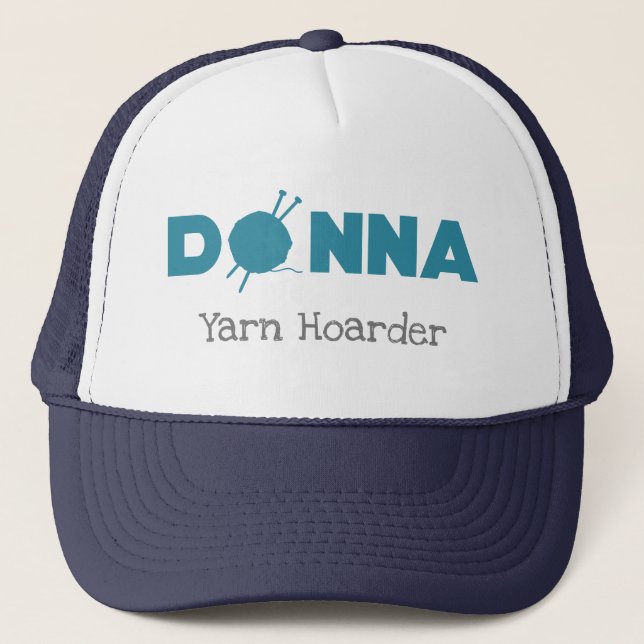 Gorra De Camionero Donna Yarn Hoarder (Anverso)
