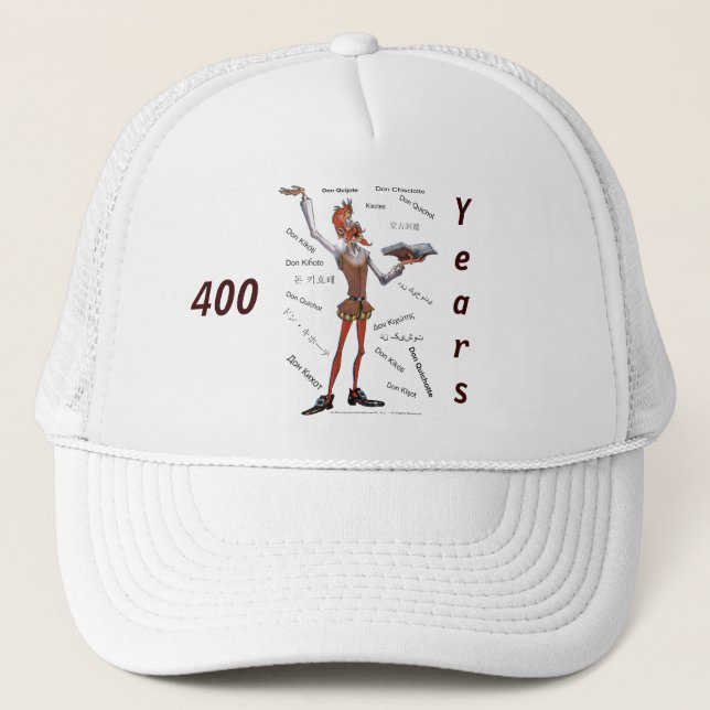 Gorra De Camionero DONQUIJOTE- casquillo - 400 años de visera del (Anverso)