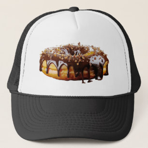 Gorra De Camionero Donut decadente de SlipperyJoe's cubierto de grues