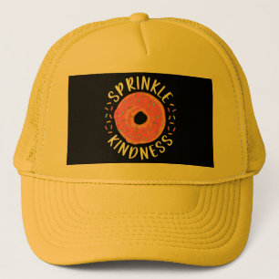 Gorra De Camionero Donut Sprinkle Kindness Chicas graciosas