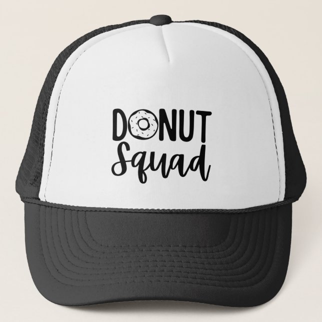 Gorra De Camionero Donut Squad   (Anverso)