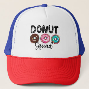 Gorra De Camionero Donut Squad Group Matching Party Theme