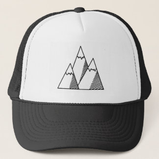 Gorra De Camionero Doodle de la montaña
