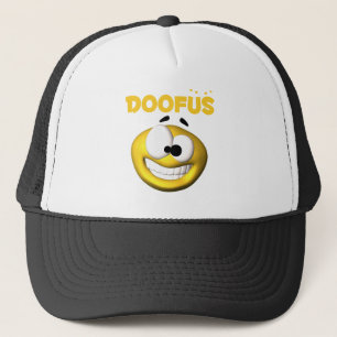 Gorra De Camionero Doofus de mirada loco hace frente