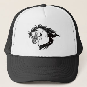 Gorra De Camionero Dos Cabezas de Caballo