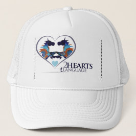 Gorra De Camionero Dos corazones una lengua