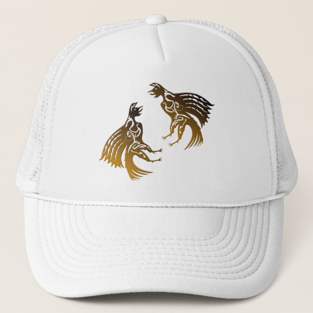 Gorra De Camionero dos gallos (Anverso)