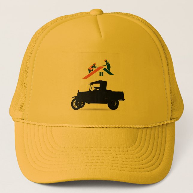 Gorra De Camionero Dos hombres y una T (Anverso)