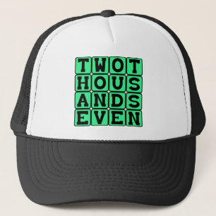 Gorra De Camionero Dos Mil Siete, Año 2007