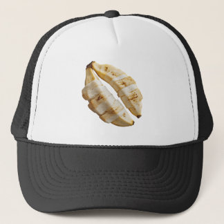Gorra De Camionero Dos plátanos exóticos cortados por la mitad