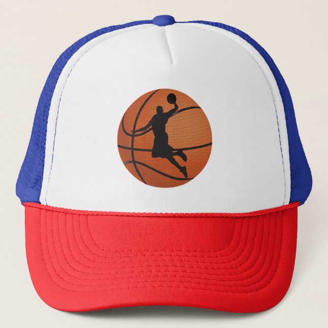 Gorra De Camionero Dot de baloncesto (Anverso)