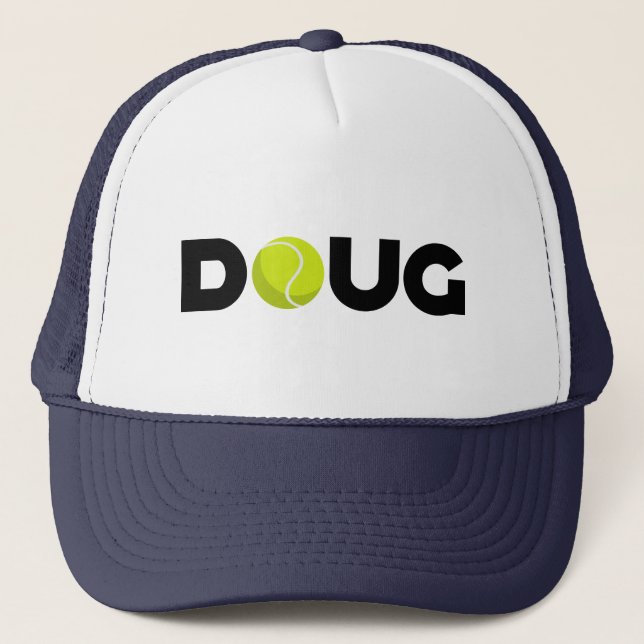 Gorra De Camionero Doug Tennis (Anverso)