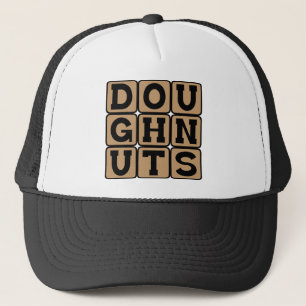 Gorra De Camionero Doughnuts, Deliciosos Desayunos