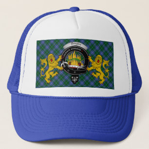 Gorra De Camionero Douglas Scottish Tartan & Badge Trucker Hat