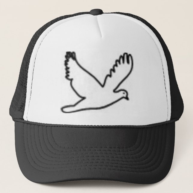 Gorra De Camionero Dove (Anverso)