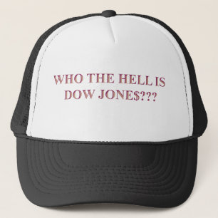 GORRA DE CAMIONERO DOW JONES
