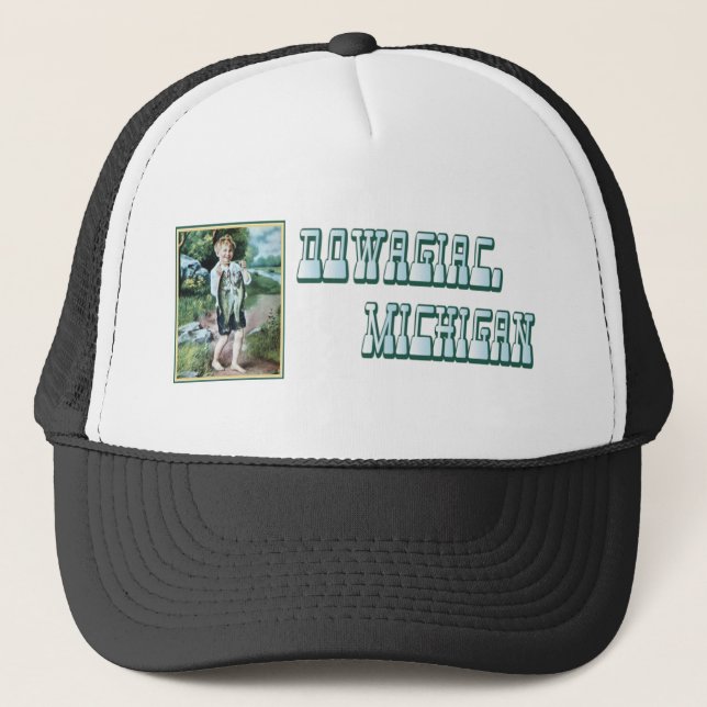 Gorra De Camionero Dowagiac Michigan (Anverso)