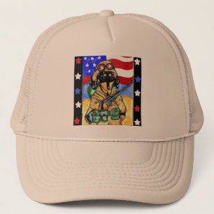 Gorra De Camionero Doxie Soldier