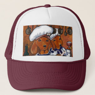 Gorra De Camionero Doxies Rojos