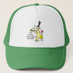 Gorra De Camionero Dr. Seuss Huevos verdes y jamón Amigo y Sam-I-