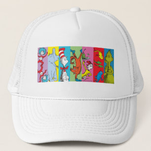 Gorra De Camionero Dr. Seuss Sección de caracteres