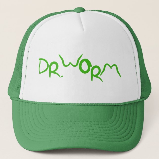 Gorra De Camionero Dr. Worm (Anverso)