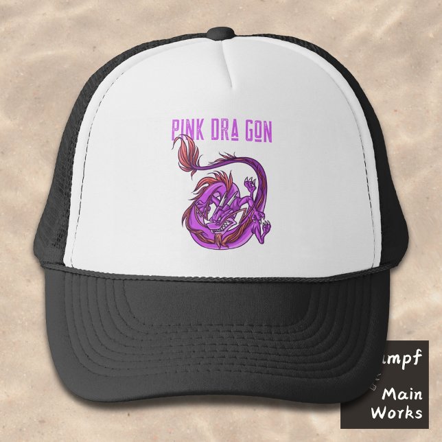 Gorra De Camionero Dra Gon - Pink Dragon Comic style (Subido por el creador)