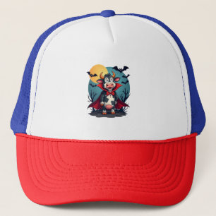 Gorra De Camionero Drácula de vaca sube