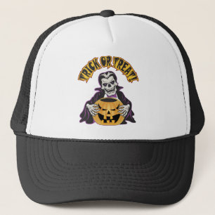 Gorra De Camionero Dracula Skull