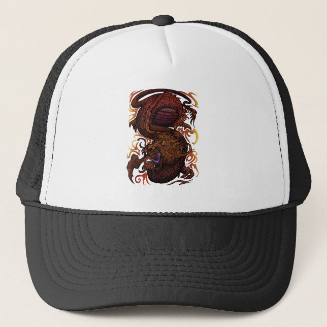 Gorra De Camionero Dragón (Anverso)