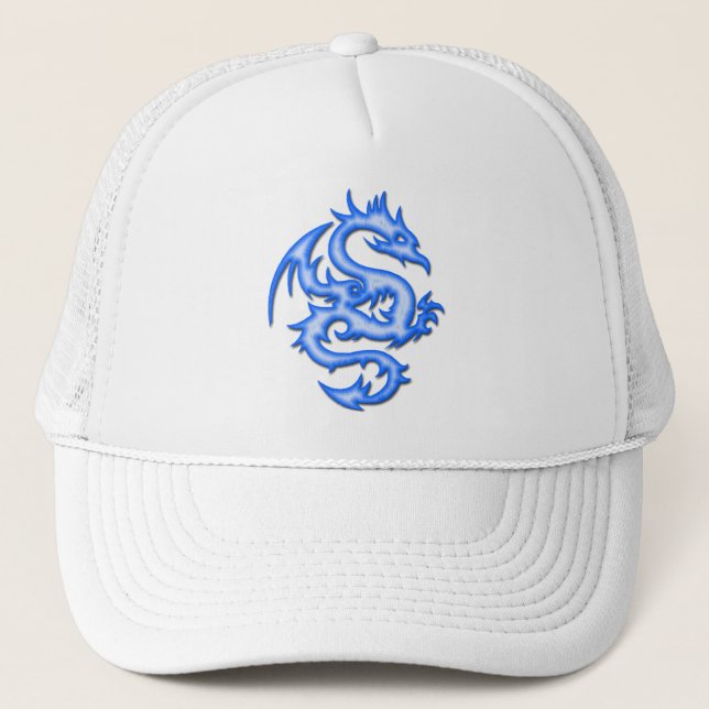 GORRA DE CAMIONERO DRAGÓN AZUL (Anverso)