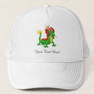 Gorra De Camionero Dragón Azur Chino Moderno