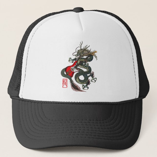 Gorra De Camionero Dragon Bass 01 (Anverso)