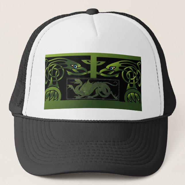 Gorra De Camionero Dragón celta (Anverso)