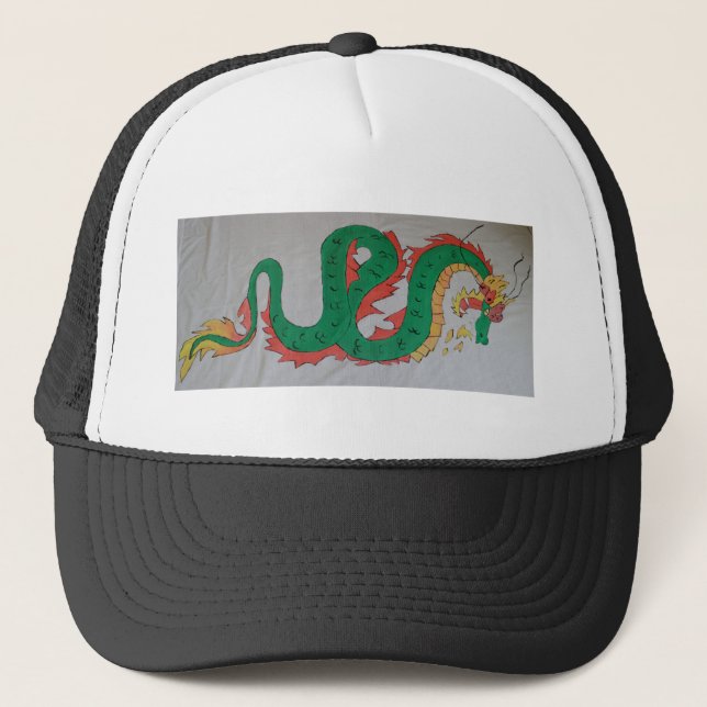 Gorra De Camionero Dragón chino (Anverso)
