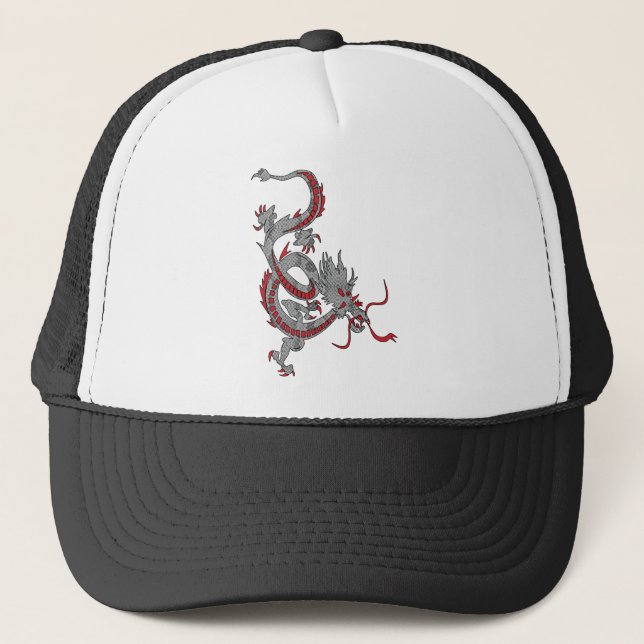 Gorra De Camionero Dragón chino de Año Nuevo (Anverso)