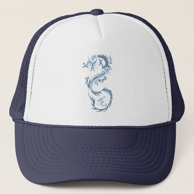 Gorra De Camionero Dragón chino moderno (Anverso)