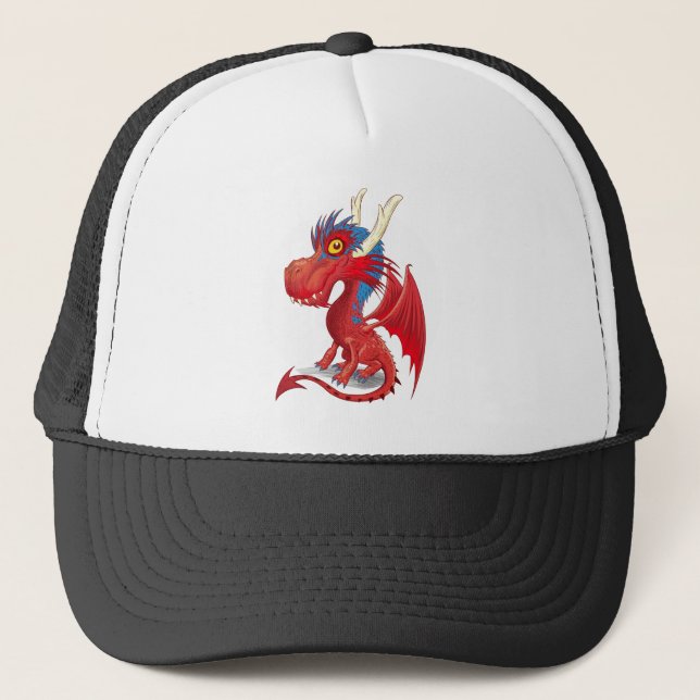 Gorra De Camionero Dragón de bebé (Anverso)