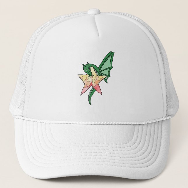 Gorra De Camionero Dragón de fuego (Anverso)