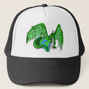 Gorra De Camionero Dragón de la tierra