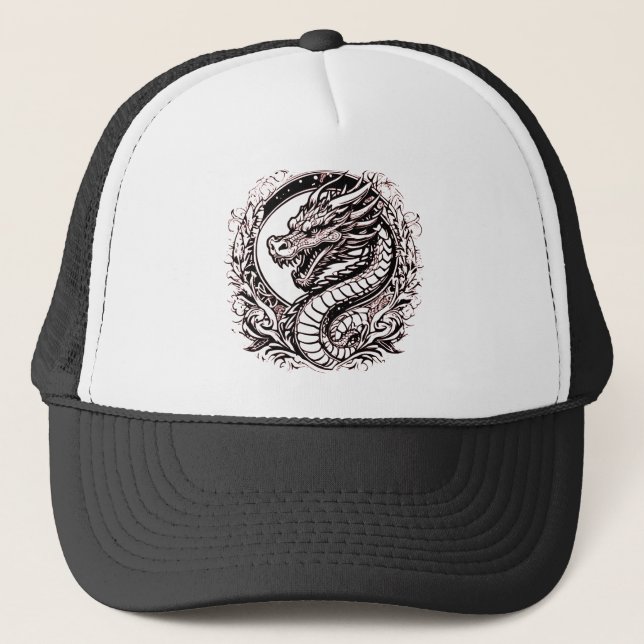 Gorra De Camionero Dragón de Sabiduría (Anverso)