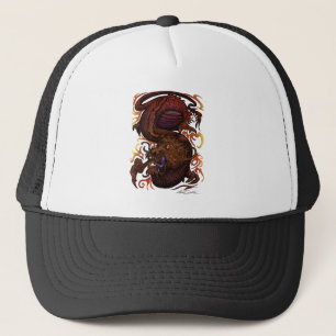 Gorra De Camionero Dragón (Diseño de firma)