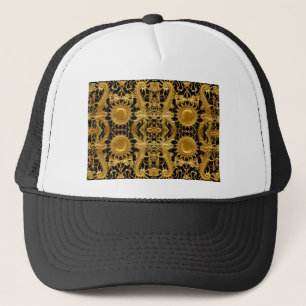 Gorra De Camionero dragón dorado